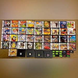 Nintendo, DS games and game boy, advance games